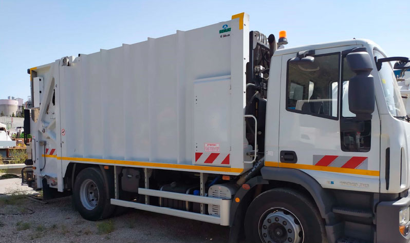 camión recolector iveco 12000 kg